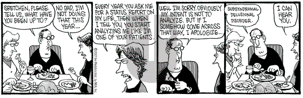 Monty on Thursday November 22, 2007 Comic Strip