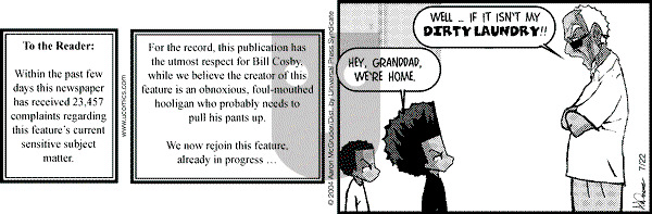 The Boondocks on Thursday February 23, 2012 Comic Strip