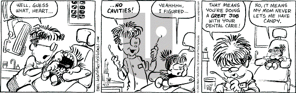 Heart of the City on Friday April 7, 2000 Comic Strip