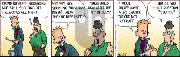Frazz on Thursday July 7, 2016 Comic Strip