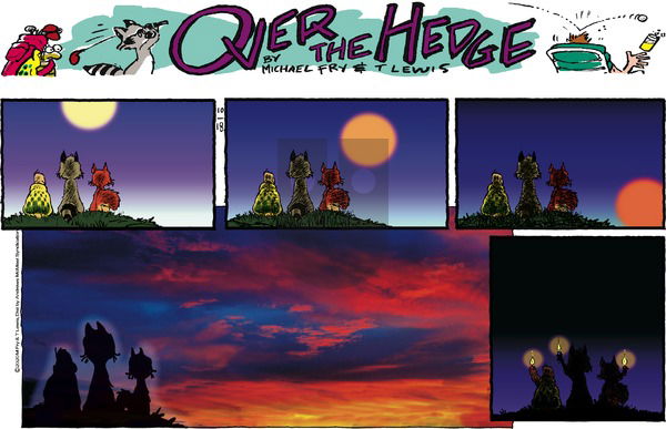 Over the Hedge on Sunday October 18, 2020 Comic Strip