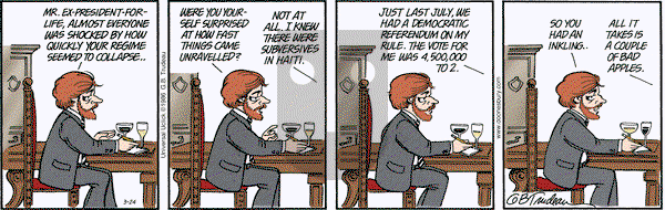 Doonesbury on Thursday March 24, 2016 Comic Strip