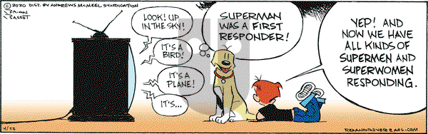 Red and Rover on Wednesday April 22, 2020 Comic Strip