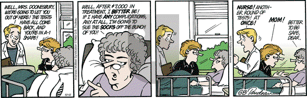 Doonesbury on Saturday October 12, 2019 Comic Strip