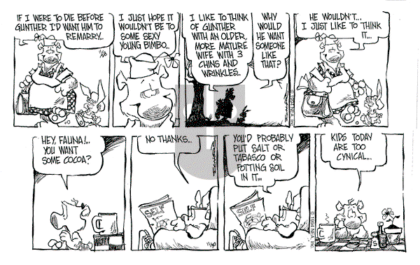 The Grizzwells on Monday November 28, 1994 Comic Strip