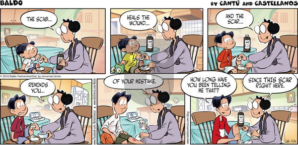 Baldo on Sunday May 8, 2016 Comic Strip