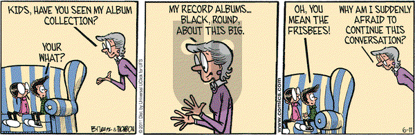 Grand Avenue on Saturday June 11, 2011 Comic Strip