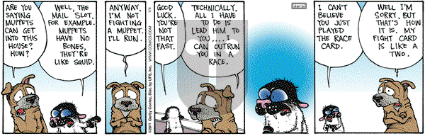 Get Fuzzy on Tuesday January 4, 2011 Comic Strip