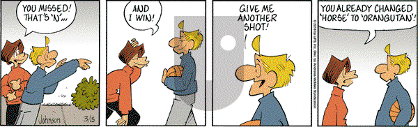 Arlo and Janis on Thursday March 15, 2018 Comic Strip