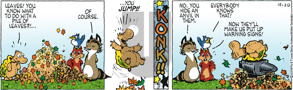 Over the Hedge on Tuesday October 20, 2020 Comic Strip