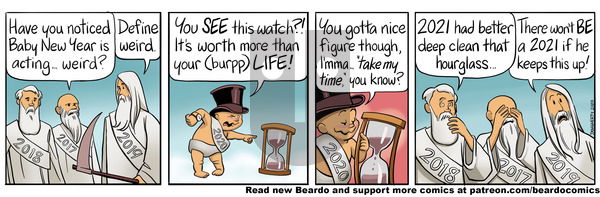 Beardo on Wednesday March 5, 2025 Comic Strip