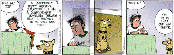Get Fuzzy on Saturday January 14, 2012 Comic Strip