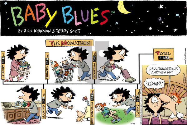 Baby Blues on Sunday October 24, 2010 Comic Strip