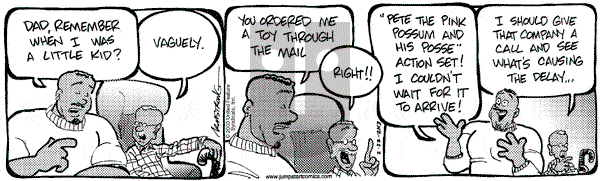JumpStart on Saturday February 22, 2003 Comic Strip