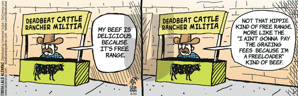 La Cucaracha on Wednesday April 30, 2014 Comic Strip