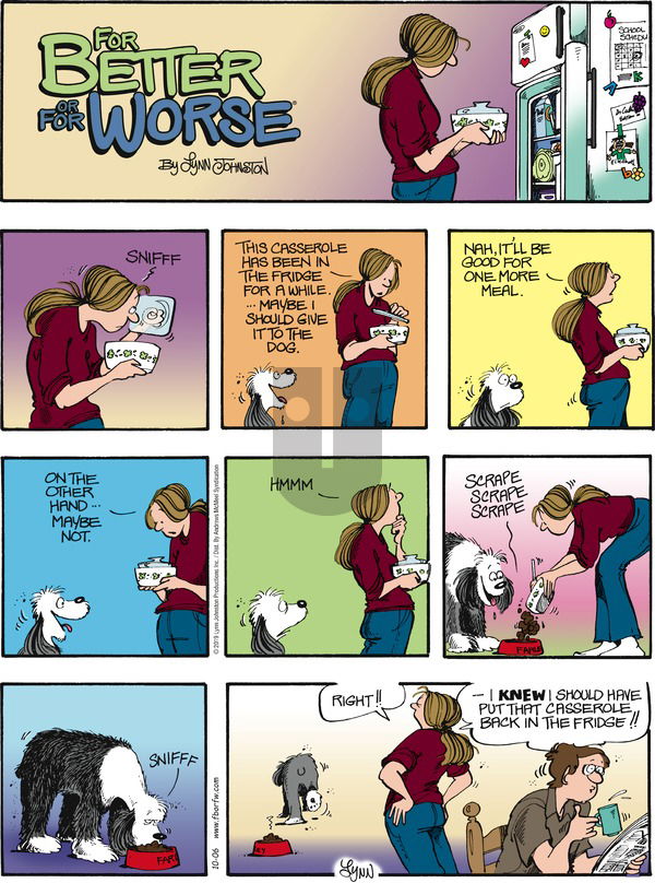 For Better or For Worse - Sunday October 6, 2019 Comic Strip