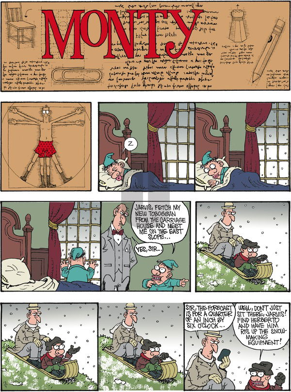 Monty on Sunday December 9, 2018 Comic Strip