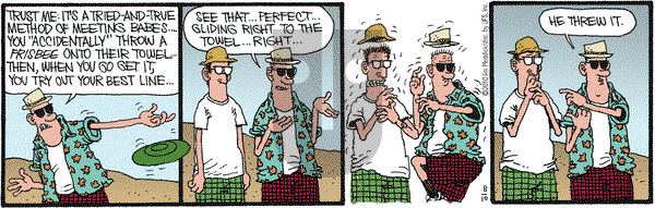 Monty on Tuesday August 10, 2010 Comic Strip