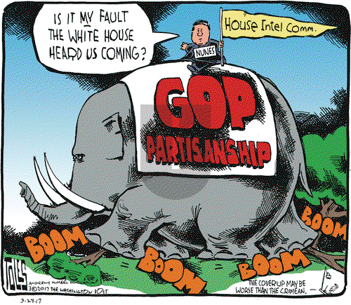 Tom Toles on Friday March 24, 2017 Comic Strip