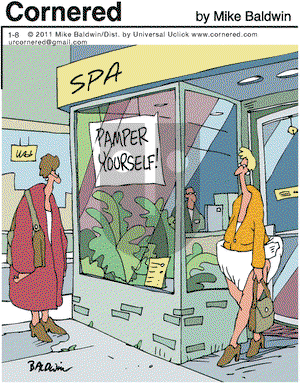 Cornered on Saturday January 8, 2011 Comic Strip