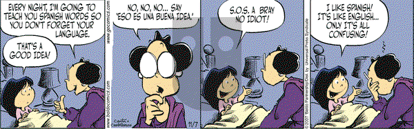 Baldo on Wednesday November 7, 2007 Comic Strip
