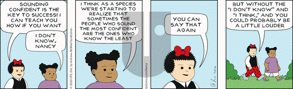 Nancy on Monday July 27, 2020 Comic Strip