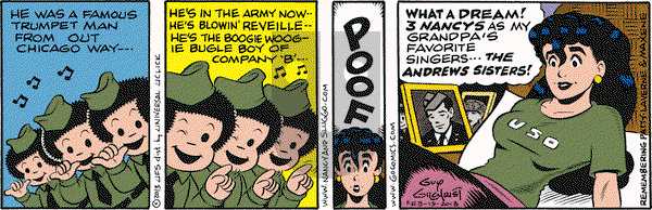 Nancy on Tuesday February 19, 2013 Comic Strip