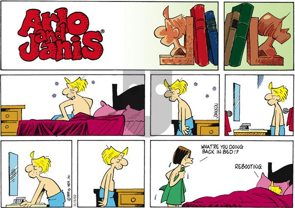 Arlo and Janis on Sunday November 3, 2002 Comic Strip