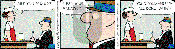 The Born Loser on Thursday August 6, 2015 Comic Strip