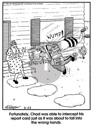 Close to Home on Thursday June 22, 1995 Comic Strip
