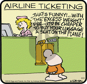Ziggy on Friday May 31, 2019 Comic Strip