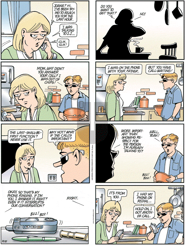 Doonesbury - Sunday October 21, 2007 Comic Strip