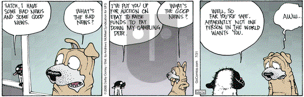 Get Fuzzy - Friday July 31, 2020 Comic Strip