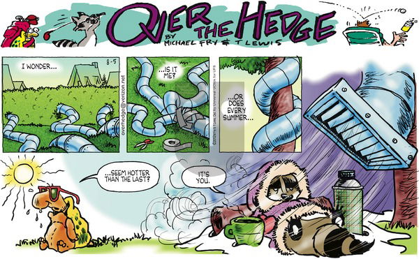 Over the Hedge - Sunday August 5, 2012 Comic Strip