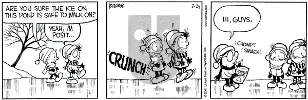 Grand Avenue on Saturday February 24, 2001 Comic Strip