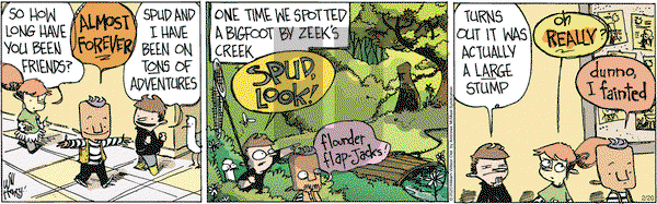 Wallace the Brave - Thursday February 20, 2020 Comic Strip