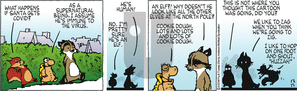 Over the Hedge on Friday December 11, 2020 Comic Strip