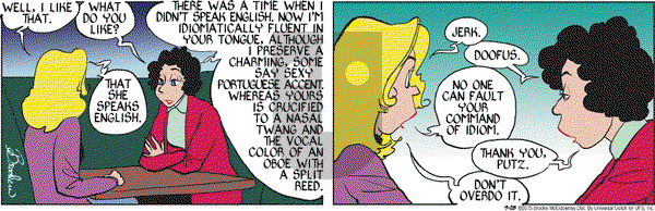 9 Chickweed Lane on Monday September 28, 2015 Comic Strip