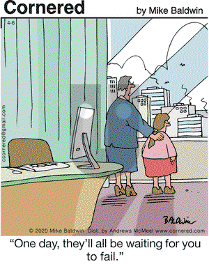 Cornered - Monday April 6, 2020 Comic Strip