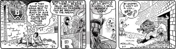 Alley Oop on Saturday June 7, 1947 Comic Strip