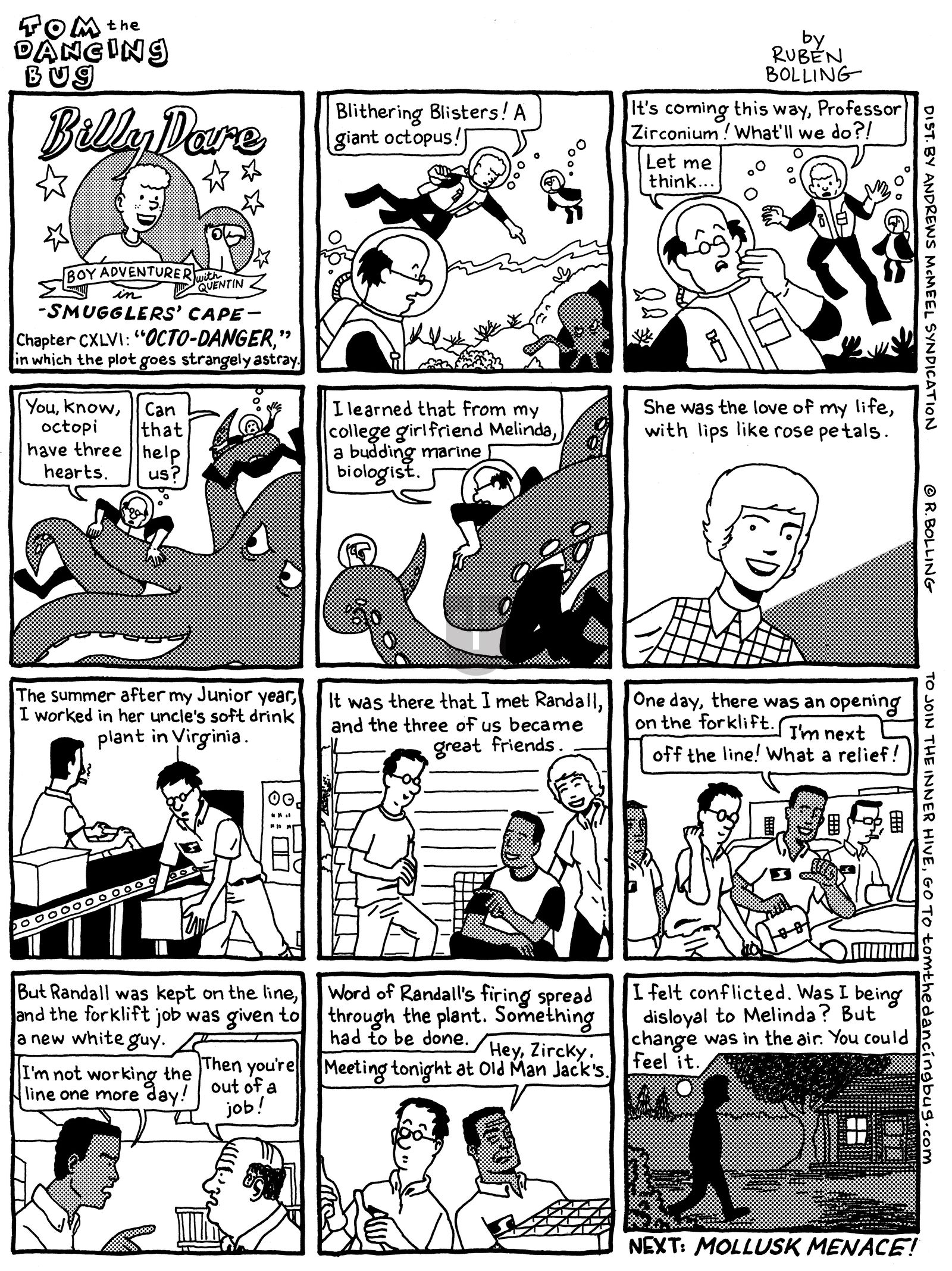 Tom the Dancing Bug - Monday December 24, 2018 Comic Strip