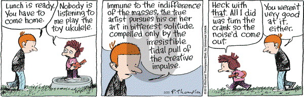 Cul de Sac on Saturday March 20, 2010 Comic Strip