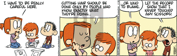 Baby Blues - Tuesday November 28, 2023 Comic Strip