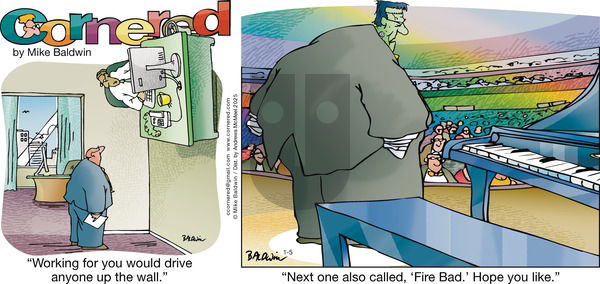 Cornered on Sunday January 5, 2025 Comic Strip