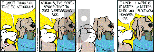 DeFlocked on Tuesday August 29, 2017 Comic Strip
