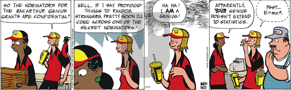 Lucky Cow on Thursday February 10, 2005 Comic Strip