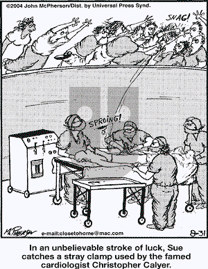 Close to Home - Tuesday August 31, 2004 Comic Strip