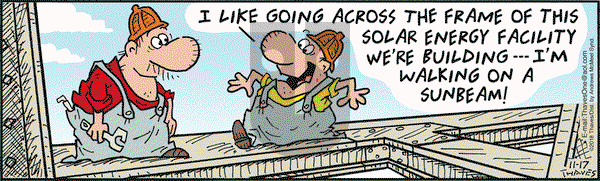 Frank and Ernest on Saturday November 17, 2018 Comic Strip