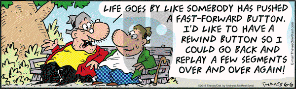 Frank and Ernest on Wednesday June 6, 2018 Comic Strip