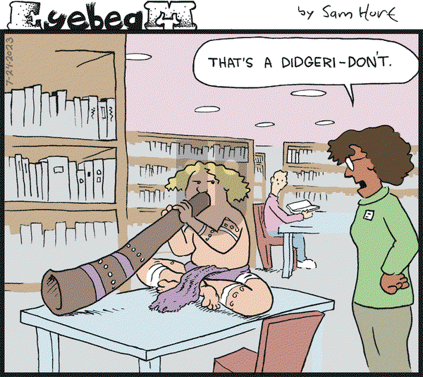 Eyebeam on Monday July 24, 2023 Comic Strip